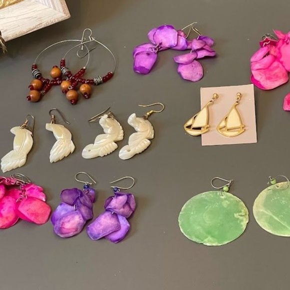 Beach Themed Earrings Bundle - Picture 2 of 7